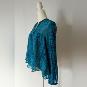 Freebird Turquoise Blouse